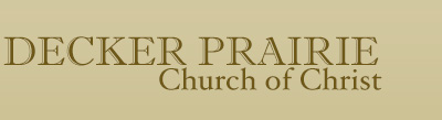 Decker Prairie Church of Christ