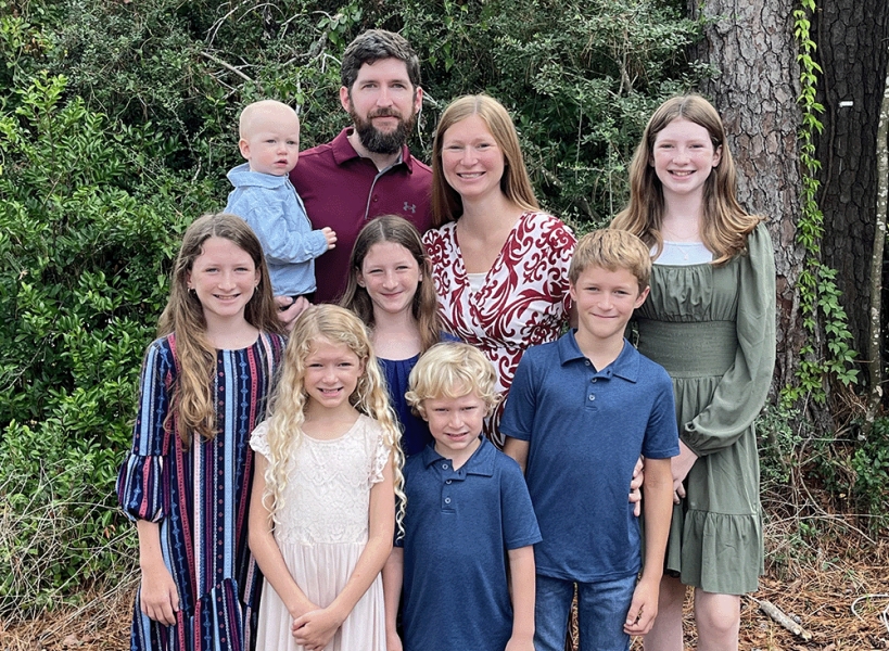 Mock, Jacob & Stephanie (Elizabeth, Sarah, Joanna, Aaron, Emma, and Samuel)