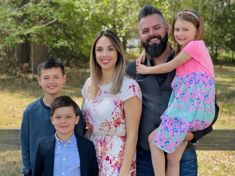 Emerson, Caleb & Erica (Bryce, Bella, and Mason)