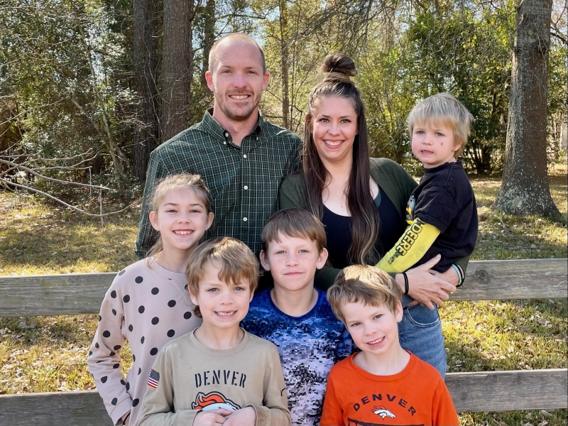 Krek, Daniel & Chelsea (Declan, Locke, Odin, Paxton, and Suri)