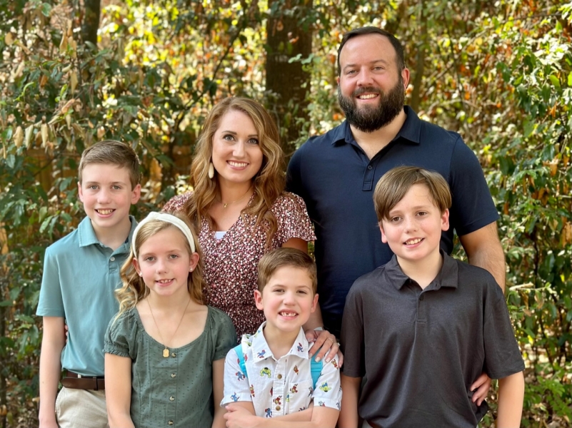 Barnhart, Cory & Stephanie (Liam, Ryan, Kinley, and Cade)